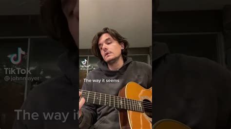 john mayer tiktok.